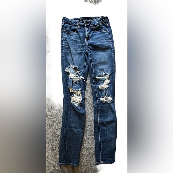 American Eagle High Rise Jegging Size 2 - Picture 4 of 5